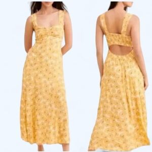 New Free People Rosalee Midi Dress